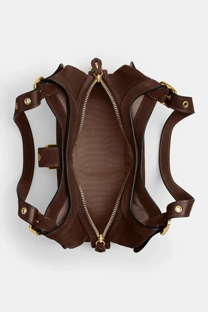Bolso Coach Drifter pequeño de cuero para mujer