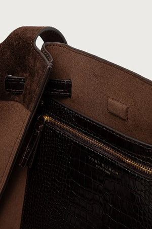 Bolso tote de ante Romy Tory Burch para mujer