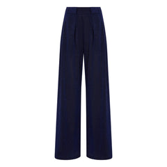 Momoni - Pantalón metálico Aspen | Azul marino