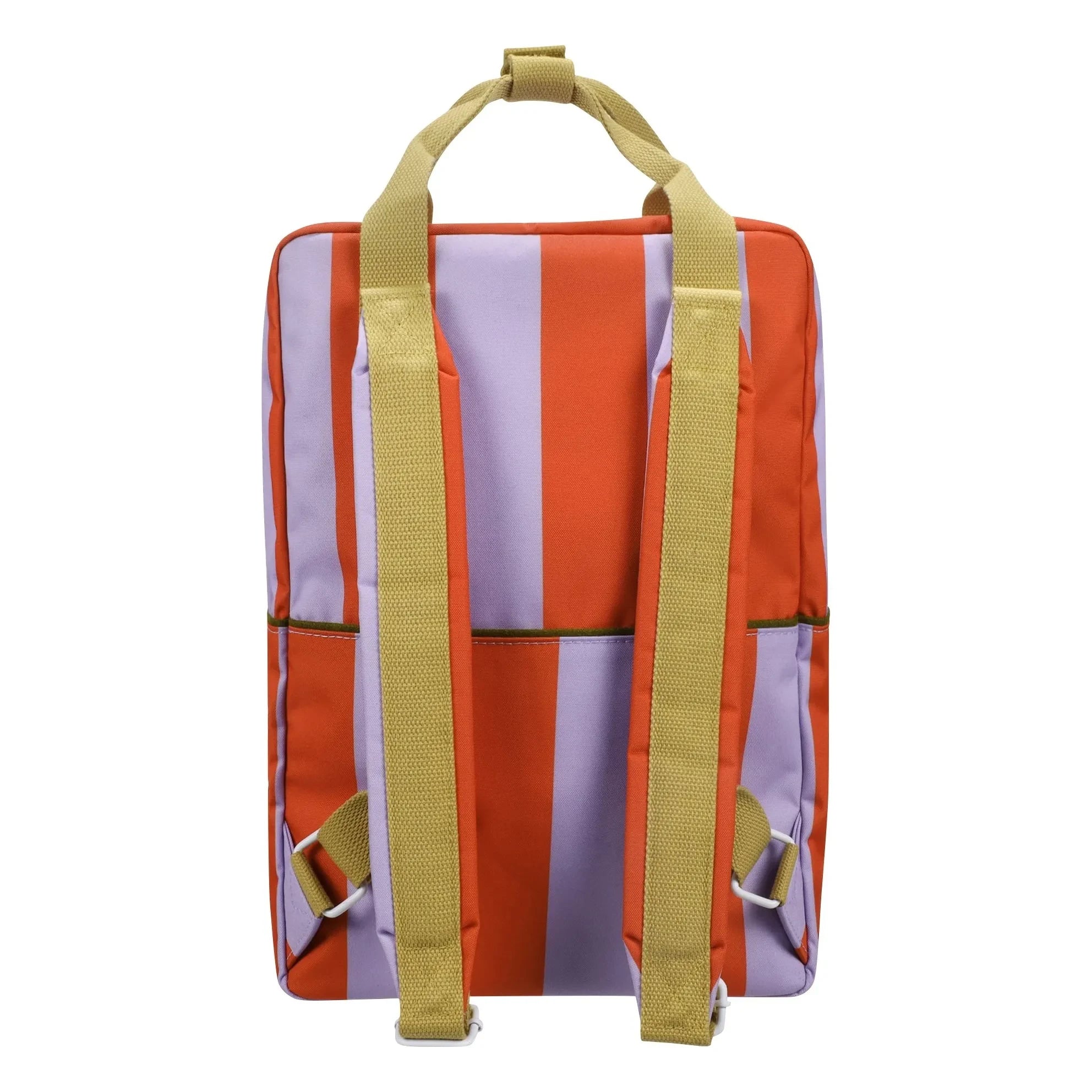 Sticky Lemon - Mochila grande a rayas | Rojo