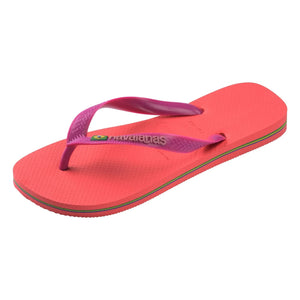 Havaianas - Chanclas Brasil Logo | Coral