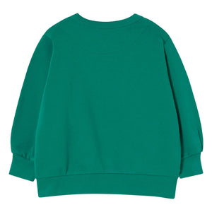 Tinycottons - Sudadera con motivo de rana de algodón orgánico | Verde