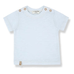 1+ in the family - Camiseta Kamari Chiné | Azul pálido