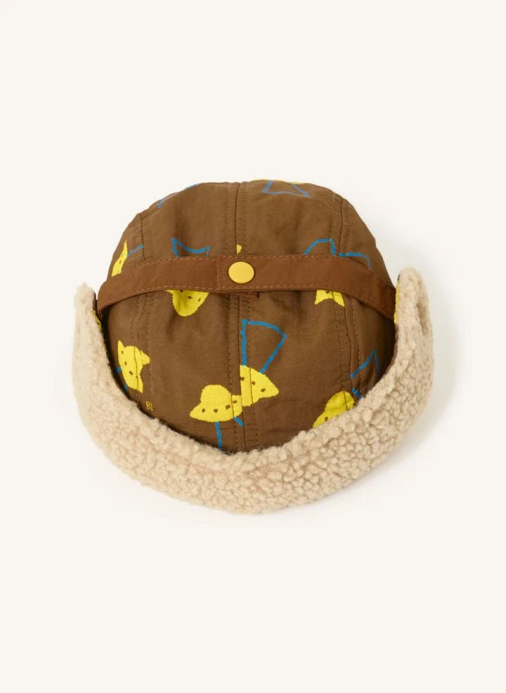 Bobo Choses - Sherpa Cap Soucoupes Fibra Reciclada | Marrón