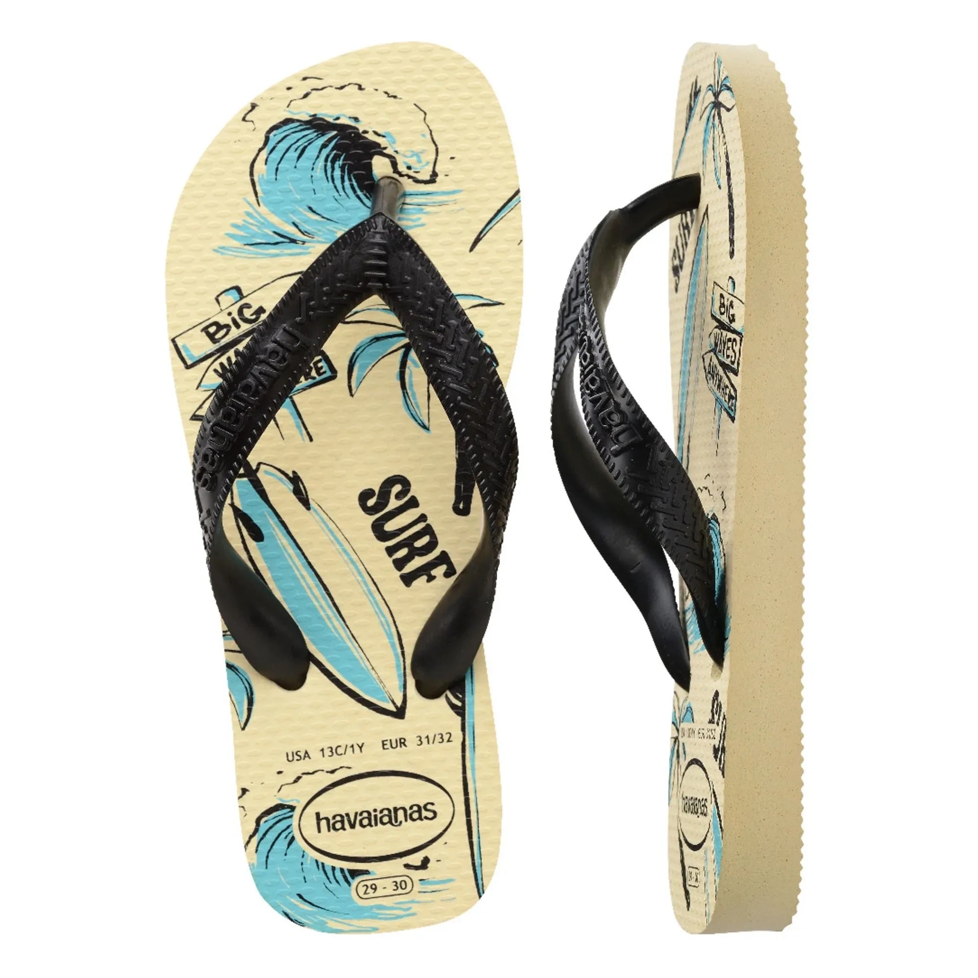 Havaianas - Chanclas atléticas para bebé | Crema