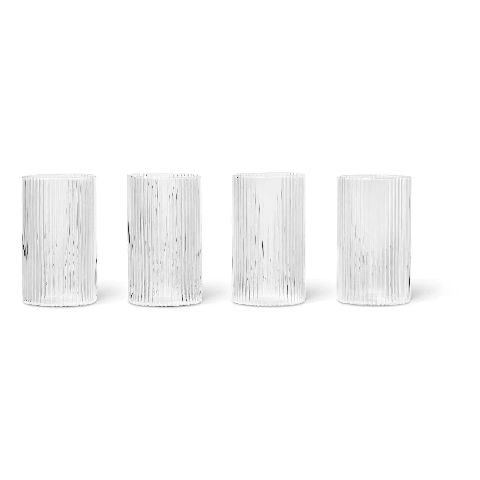 Ferm Living - Vasos Ripple - Set de 4