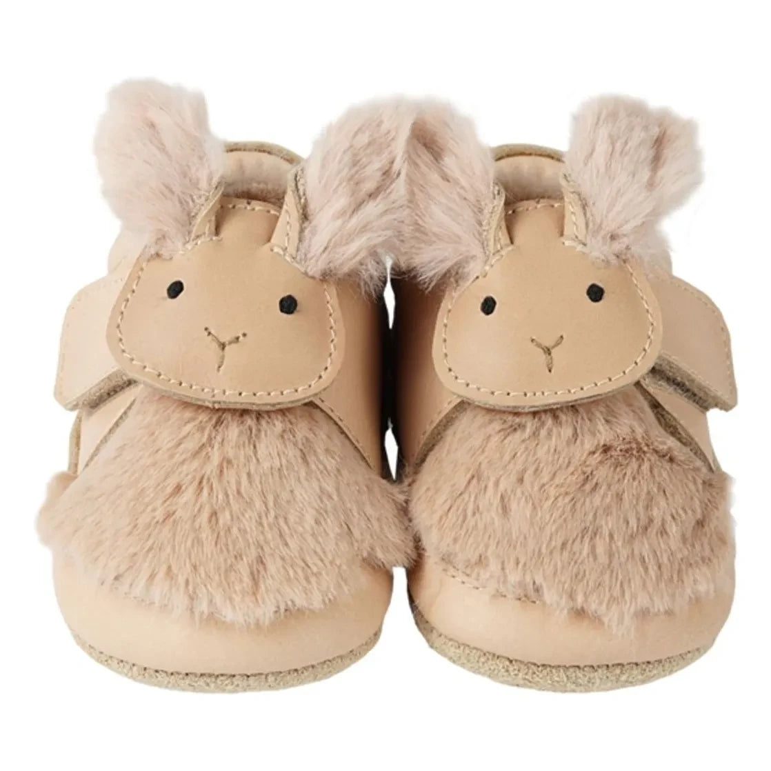 Donsje - Zapatillas Conejo Fluffy Matjin | Beige rosa
