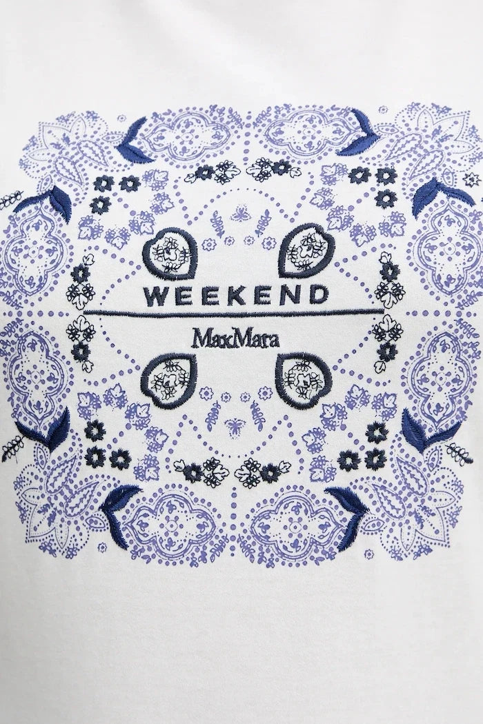 Camiseta de algodón Weekend Max Mara WEST