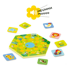 Djeco - Moo juego de memoria