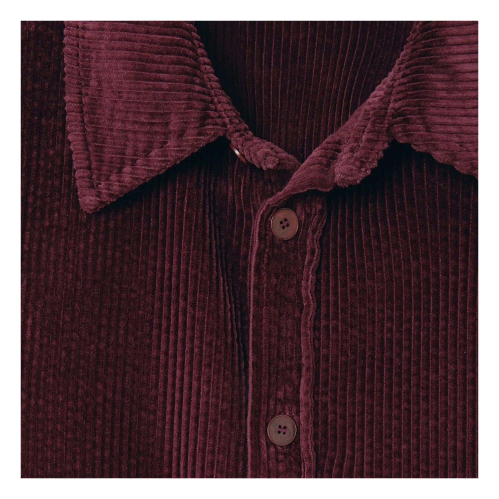American Vintage - Camisa de Pana Padow | Burdeos