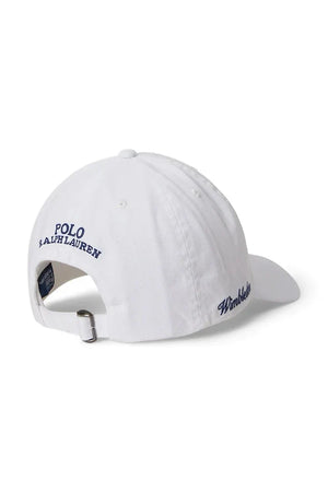 Gorro de visera de algodón para niños Polo Ralph Lauren