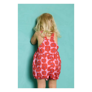 Favorite People - Napoli Mono Floreado con Short | Rojo