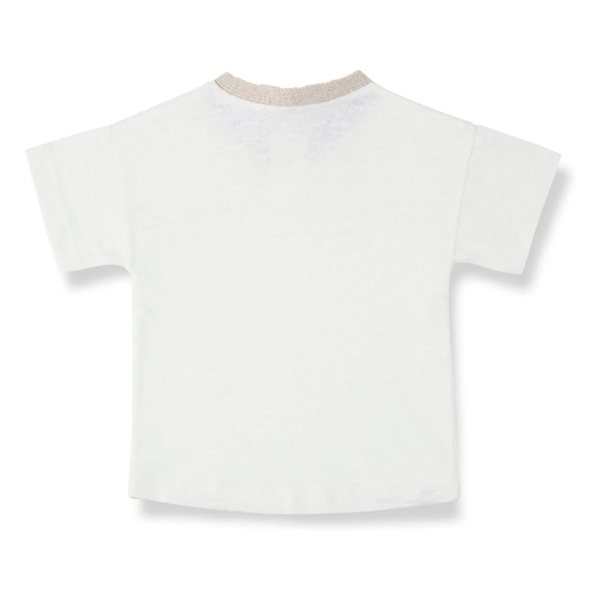 1+ in the family - Ordis Camiseta de Lino | Blanca
