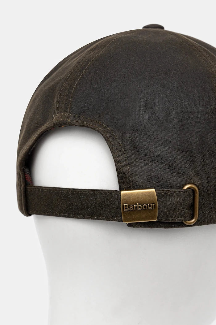 Gorra Barbour de Algodón con Visera