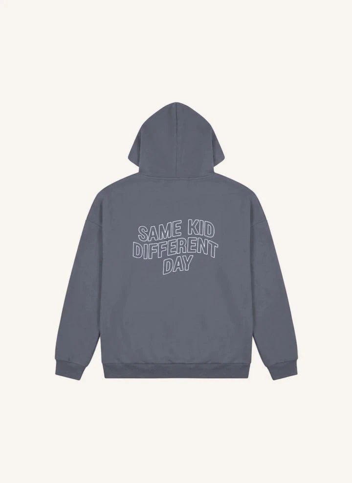 Cos I Said So - Same Kid Sudadera con capucha de algodón orgánico | Gris