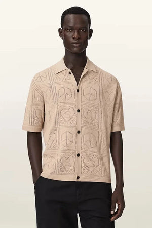 AllSaints Chaleco de Algodón para Hombre ARKTX