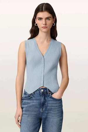 Top de viscosa AllSaints para mujer
