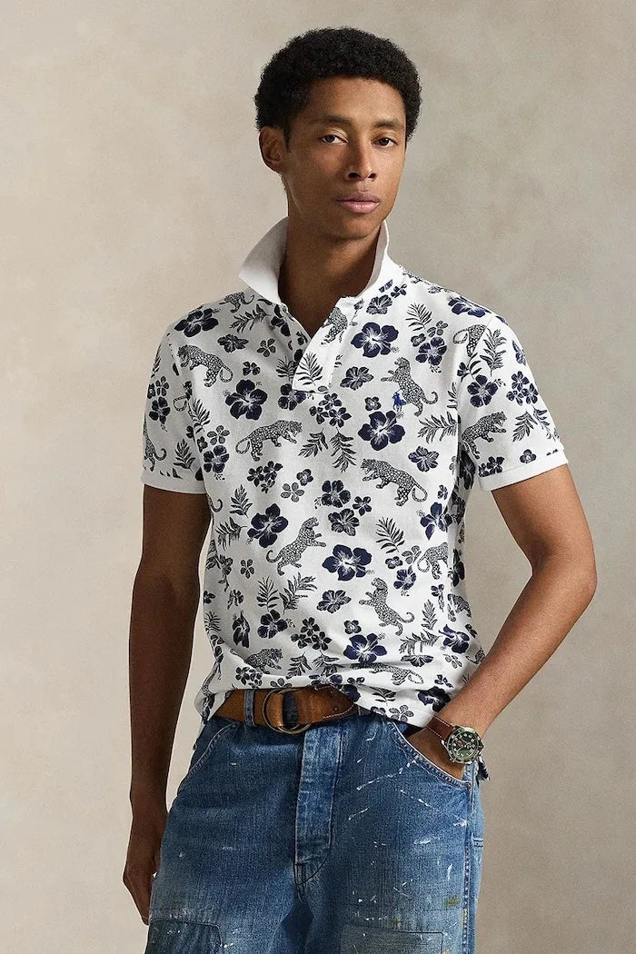 Polo Ralph Lauren Camiseta de algodón con cuello