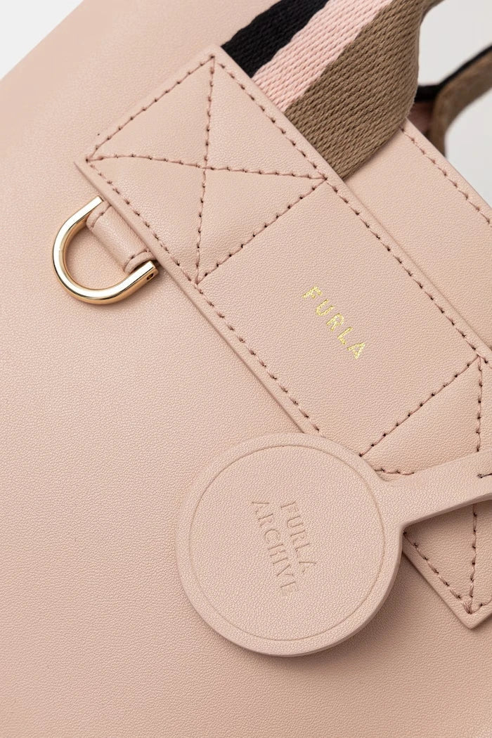 Bolso cruzado de piel Furla Divide It Mini Tote para mujer