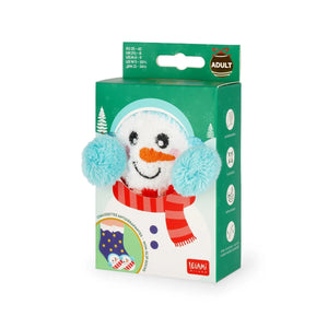 Legami - Calcetines de Navidad para Adultos Snowmen - ¡Una Conexión Perfecta!