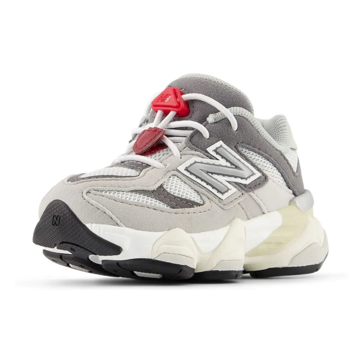 New Balance - Zapatillas deportivas con cordones y encaje 9060 | Gris