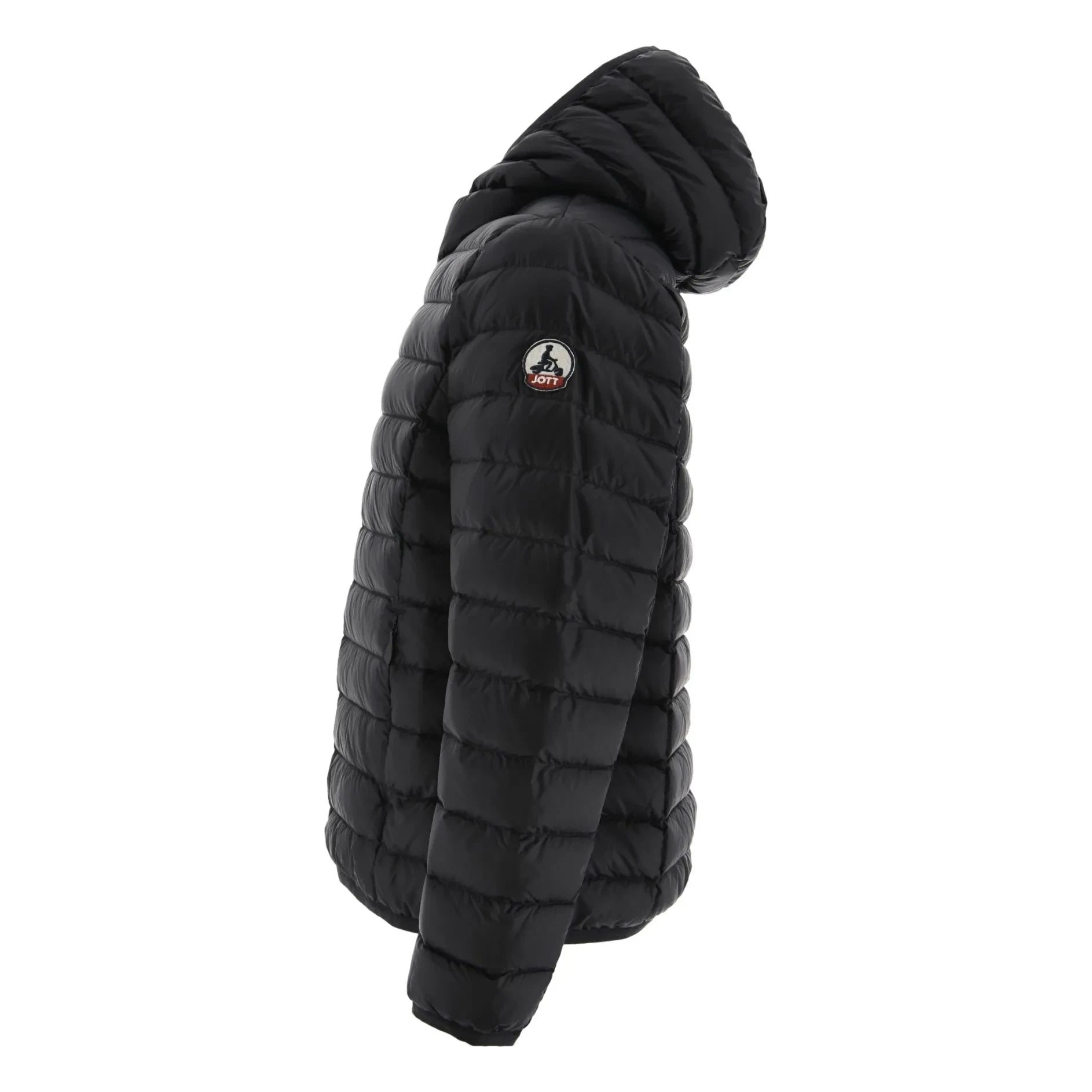 Jott - Hugo Chaqueta de plumas con capucha | Negro