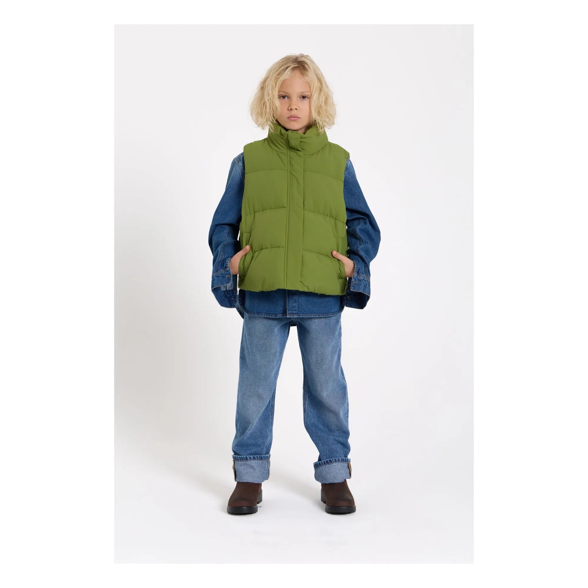 Cien Piezas - Jean Large Hostin | Azul Denim