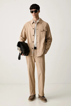Pantalones de hombre Scotch & Soda, con lino