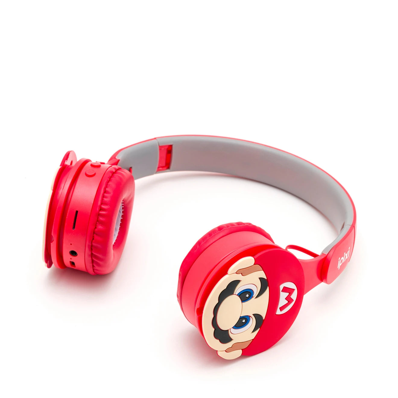 iPixi - Süper Mario Çocuk Bluetooth Kırmızı Kulaklık