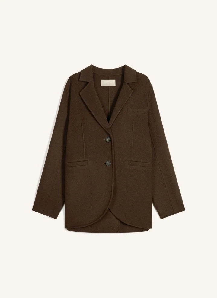 Vanessa Bruno - Marc Chaqueta de lana reversible | Chocolate