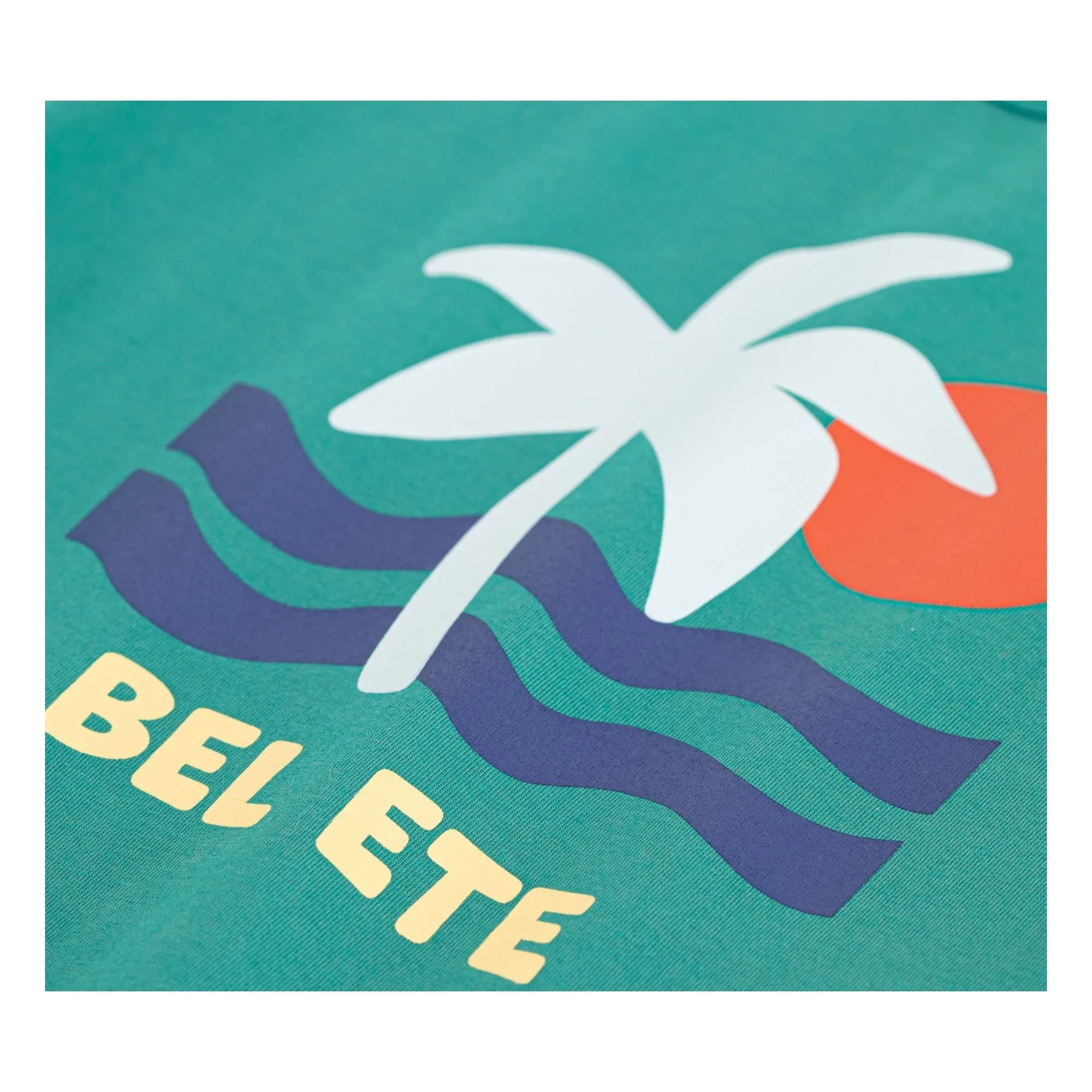 Petit Bateau - Camiseta Bel Eté de algodón orgánico | Verde