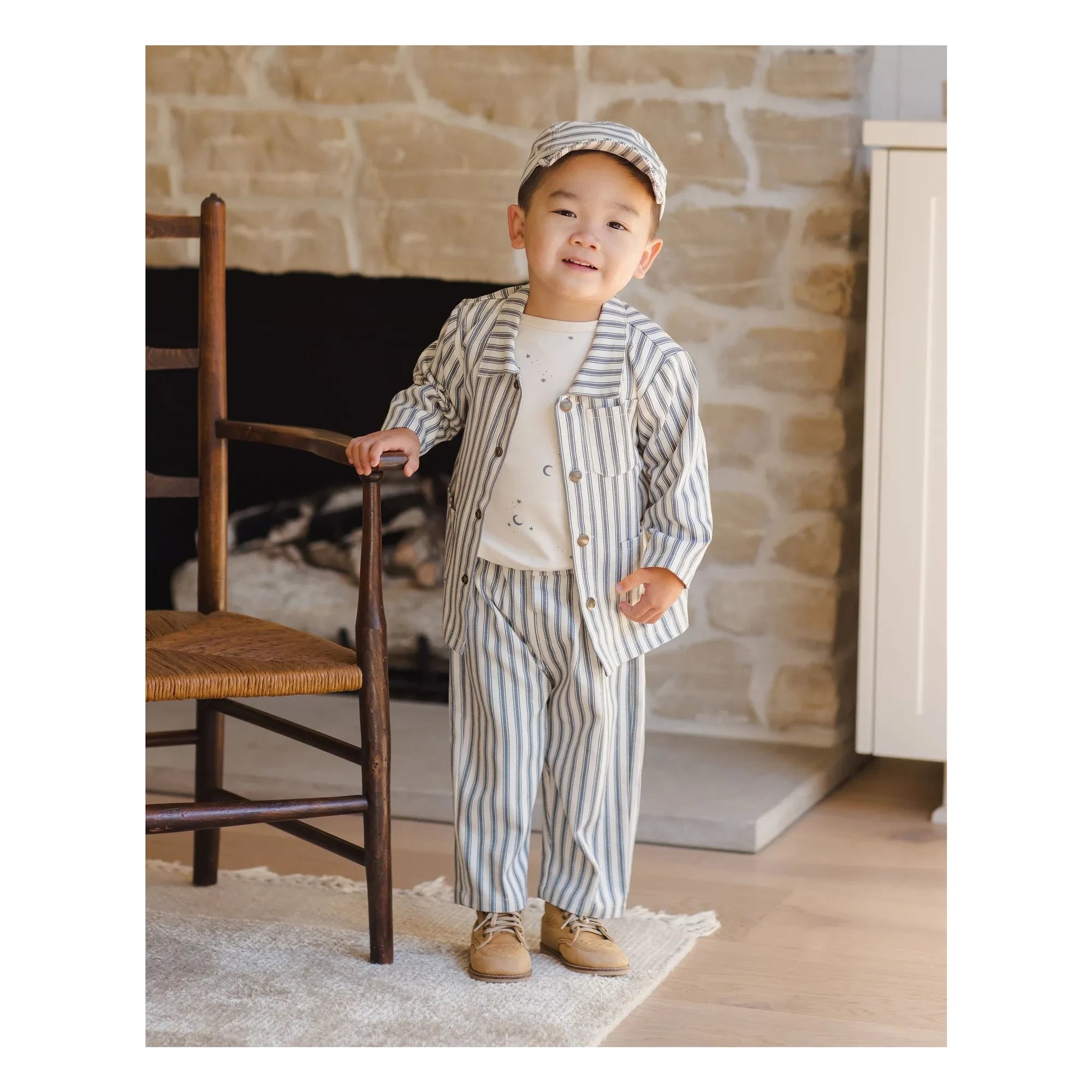 Quincy Mae - Pantalones vaqueros orgánicos Grayson | Gris azulado
