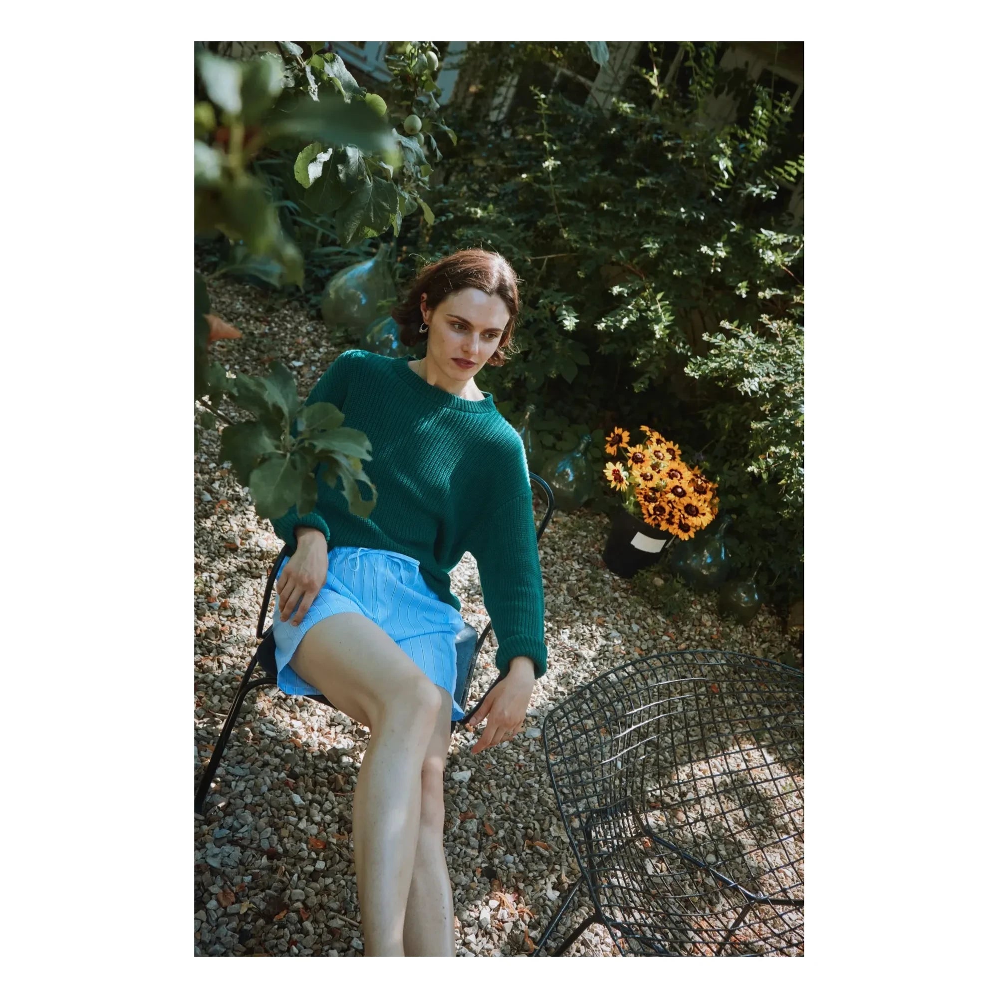 Poudre Organic - Short Gomazio | Verde