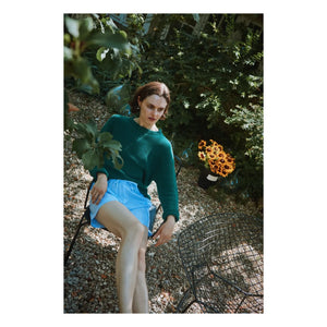 Poudre Organic - Short Gomazio | Verde