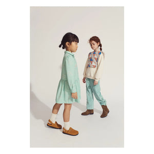 Gingersnaps - Pantalón con Volantes Arielle | Verde mar
