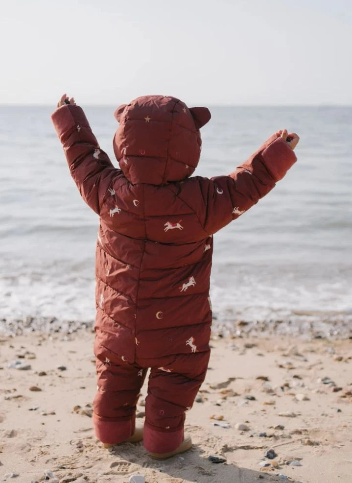 Töastie - Chaqueta de montaigne impermeable hecha de fibras recicladas | Terracota