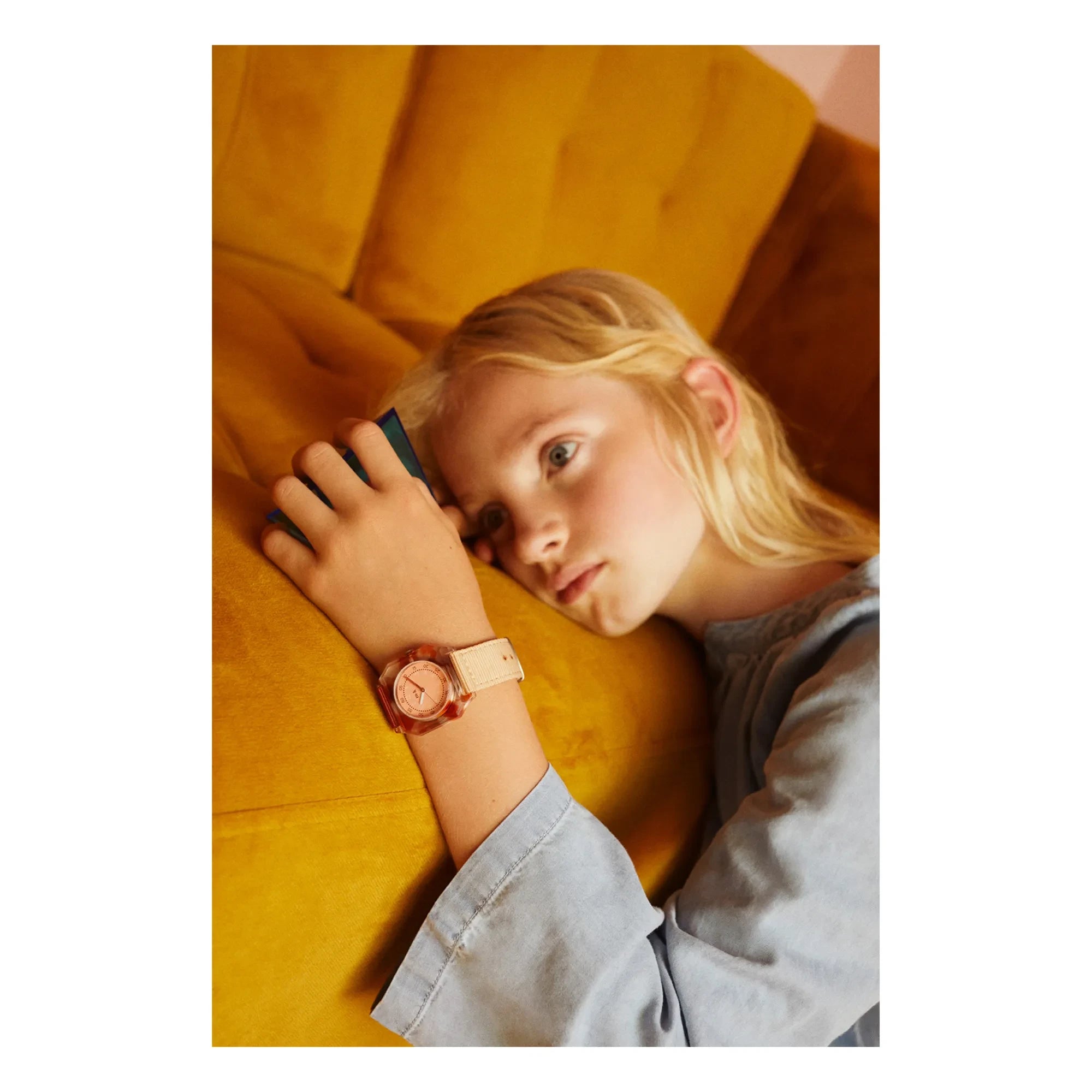 Mini Kyomo - Reloj 1987 | Rosa Pálido