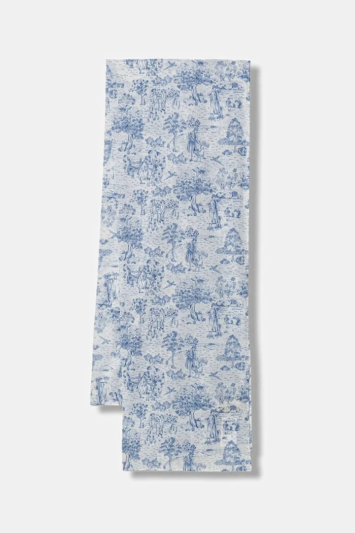 Foulard de algodón Barbour Wisteria para mujer