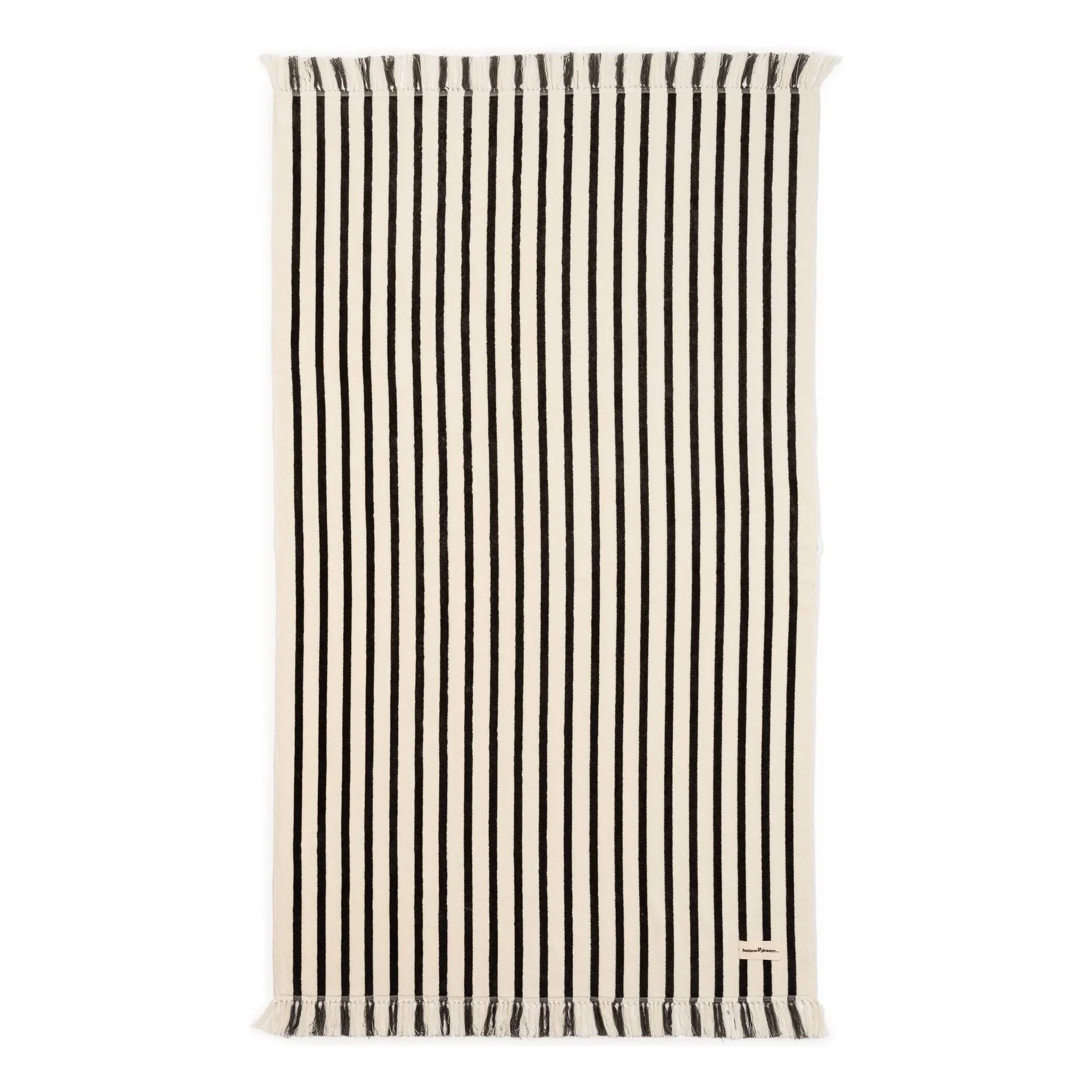 Business & Pleasure Co. - Toalla de playa | Negro
