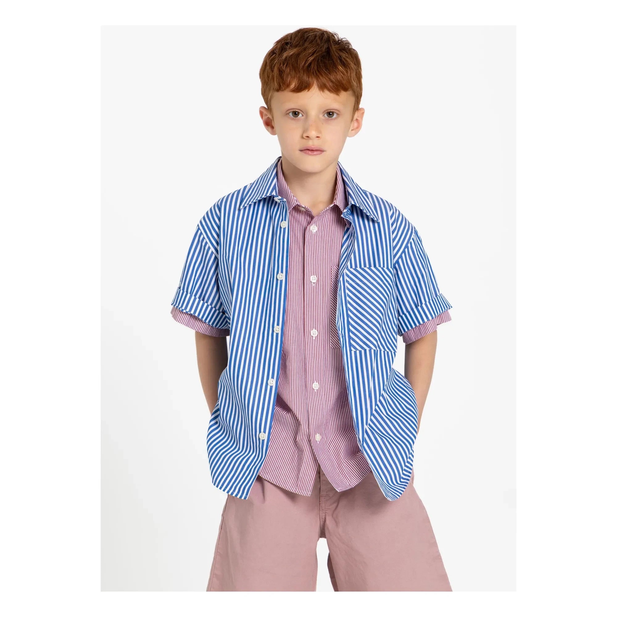 Finger in the nose - Camisa a rayas Rogue | Azul