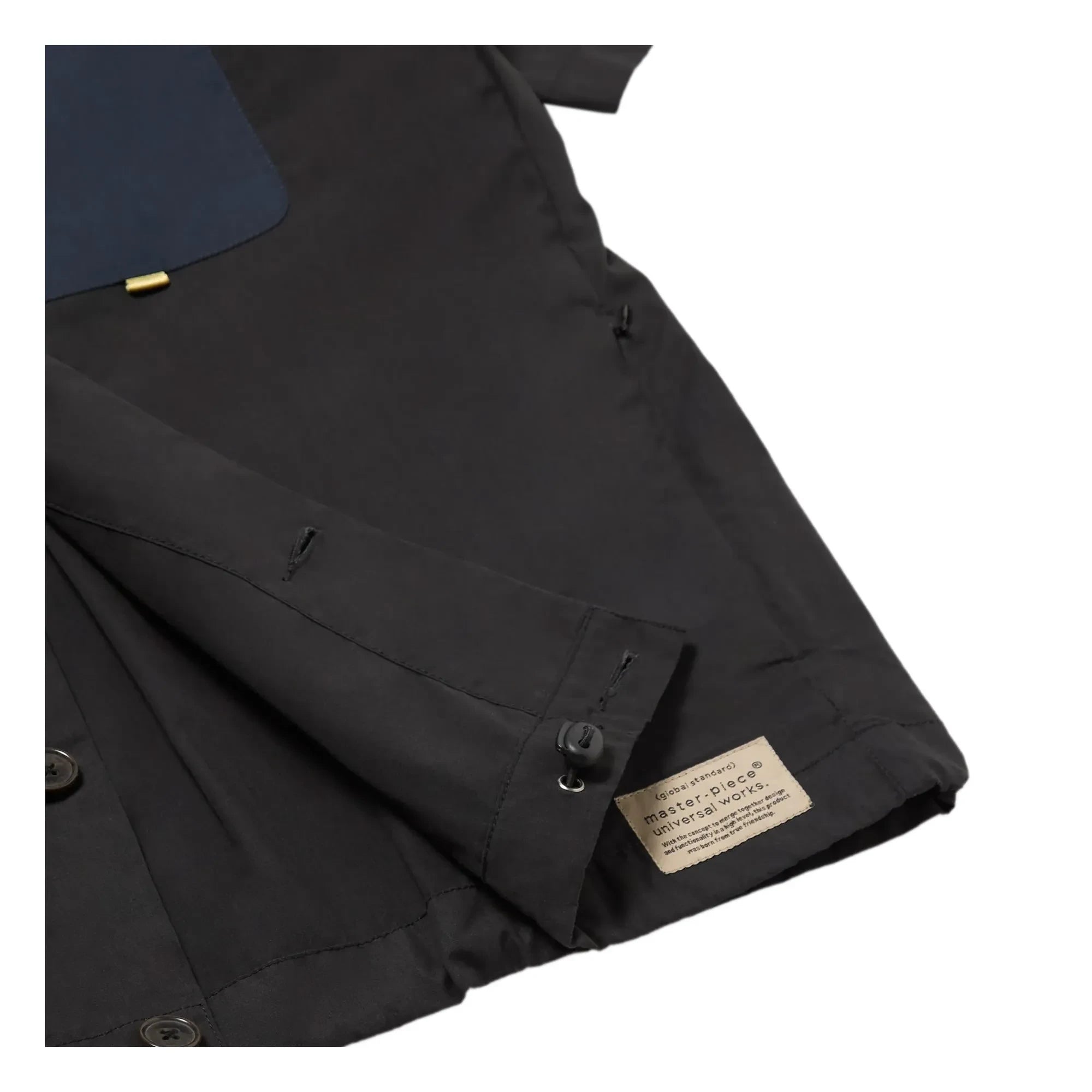 Universal Works - Sobrecamisa técnica de fibra reciclada | Negro