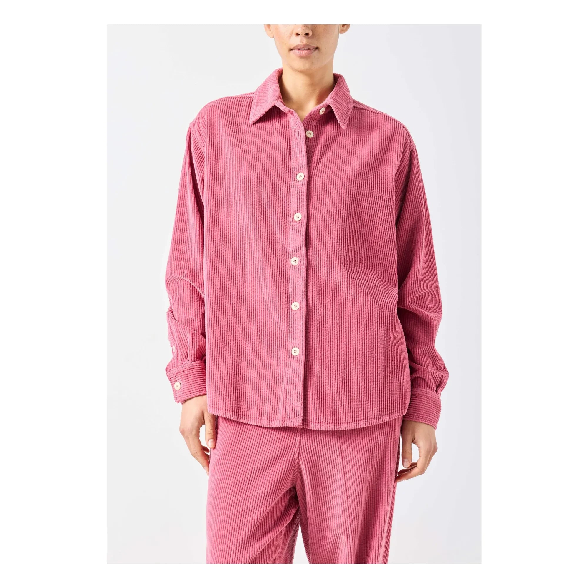 American Vintage - Padow Camisa de Terciopelo | Rosewood
