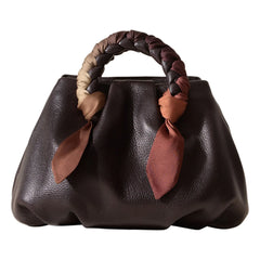 Hereu - Bolso de Piel Bombon Eşarp | Ebony