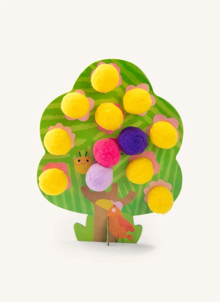Moulin Roty - Actividad de Pompones de Madera - Les Toupitis