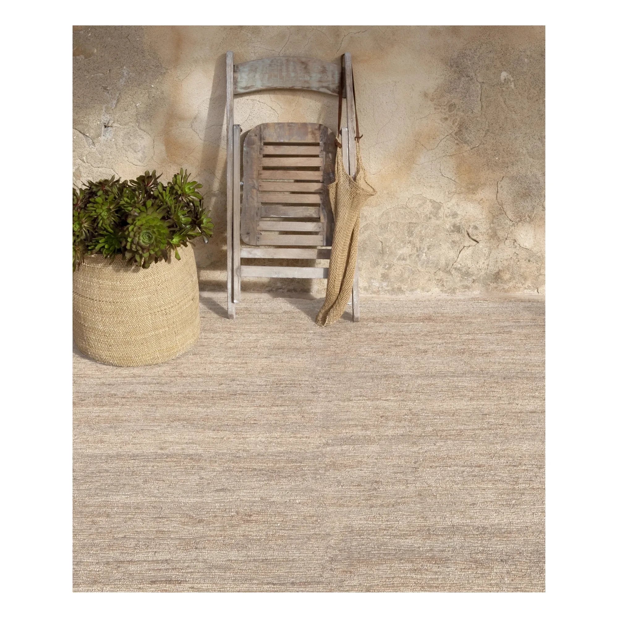 Nanimarquina - Alfombra Earth Jute, Ariadna Miquel | Crema