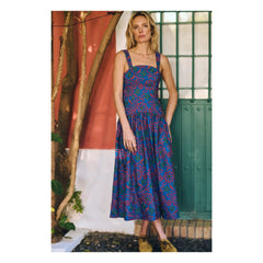 Maria de la Orden - Vestido Doha | Azul real