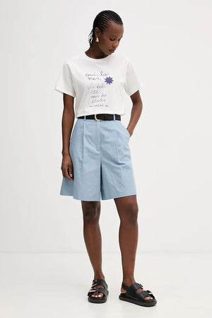Camiseta de algodón Weekend Max Mara PANTERA