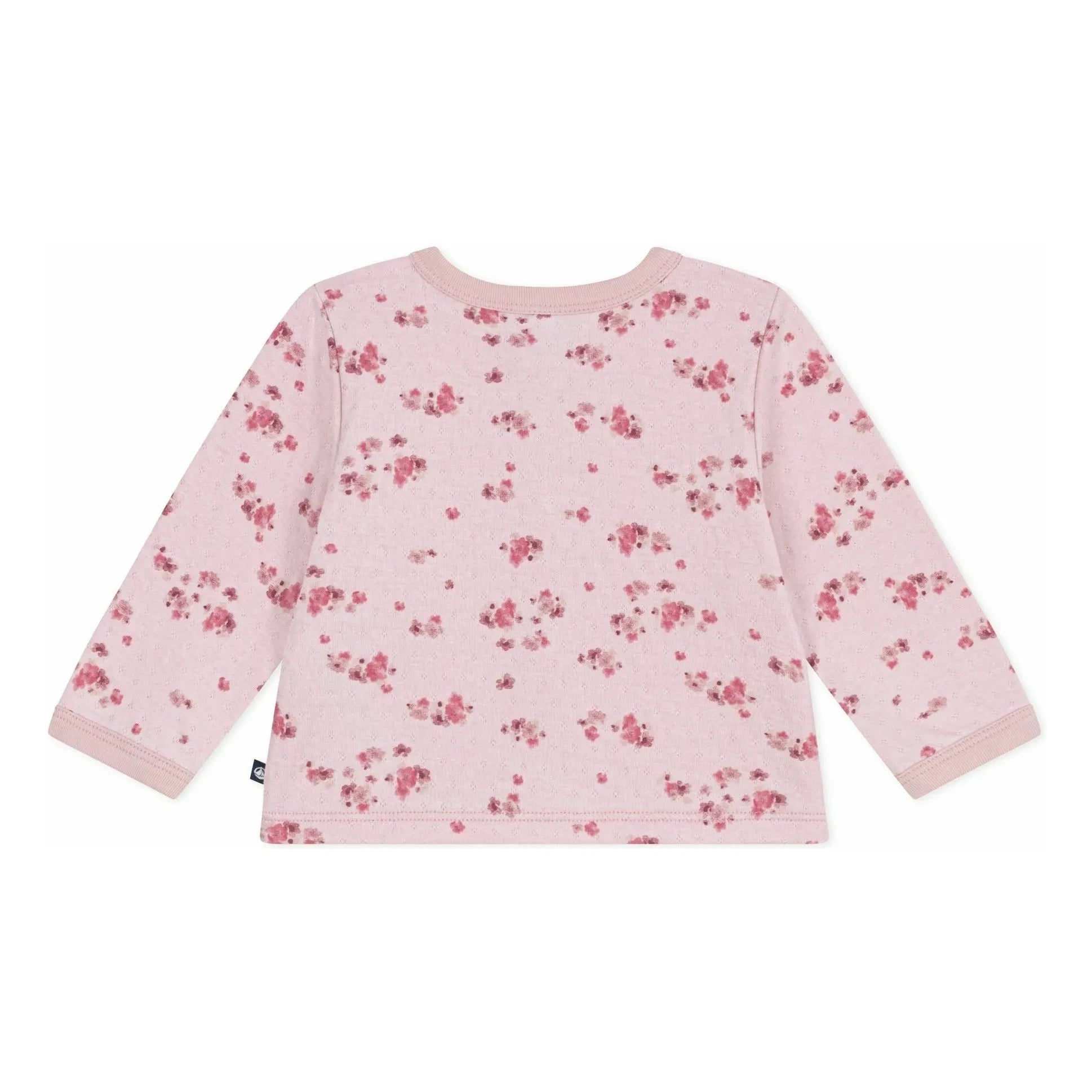 Petit Bateau - Camiseta sin mangas de algodón orgánico calado | Rosa