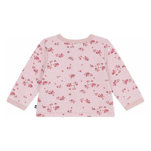 Petit Bateau - Camiseta sin mangas de algodón orgánico calado | Rosa