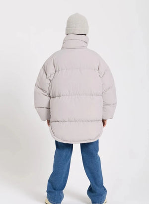 Finger in the nose - Chaqueta acolchada Snowbag | gris perla